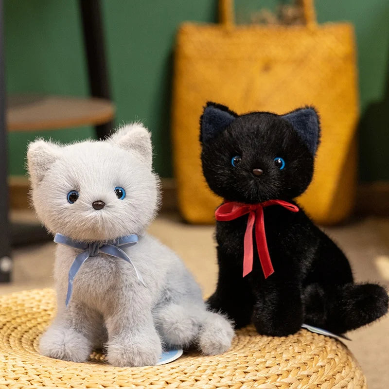 Kattunge med rosett