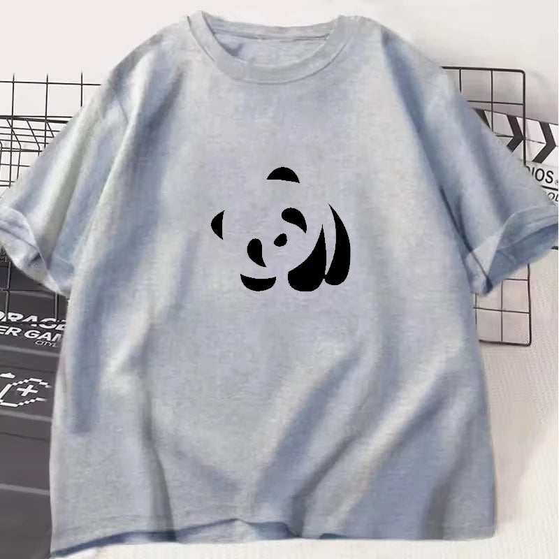 Tecknad Panda, T-Shirts