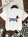 T-shirt (Fransk Taxhund)
