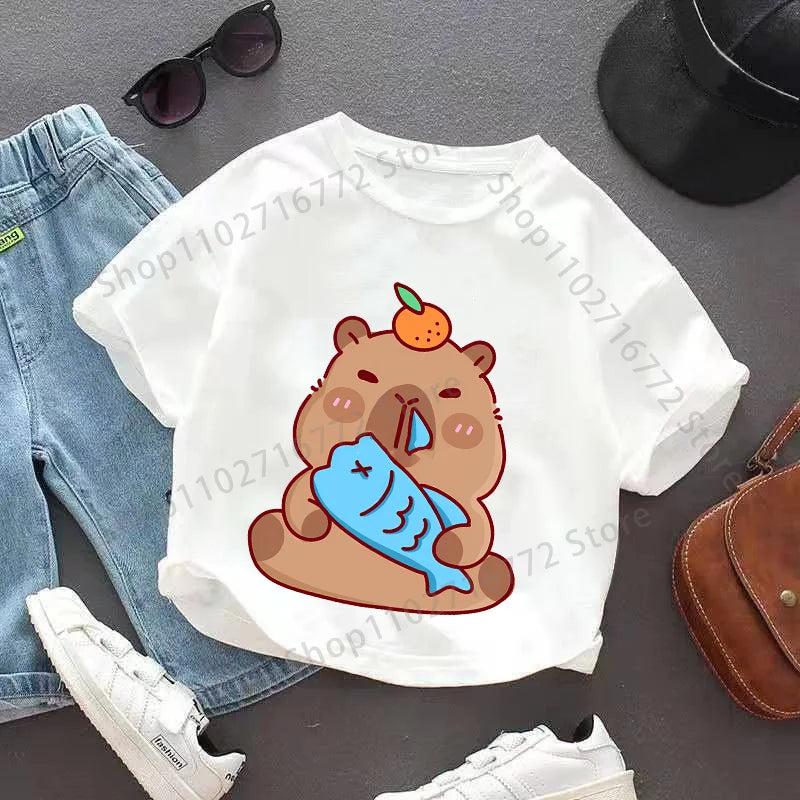 Kapybara, T-Shirt (Barn)