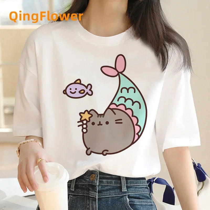 Pusheen Katt, T-Shirts