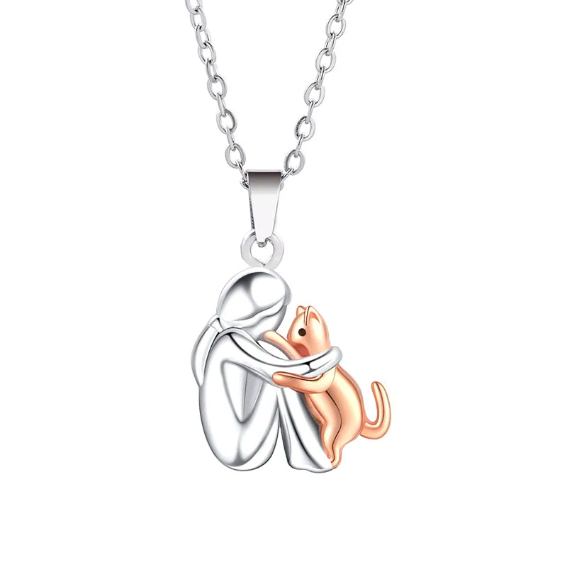 Halsband, armband m.m. (Kvinna+Hund)