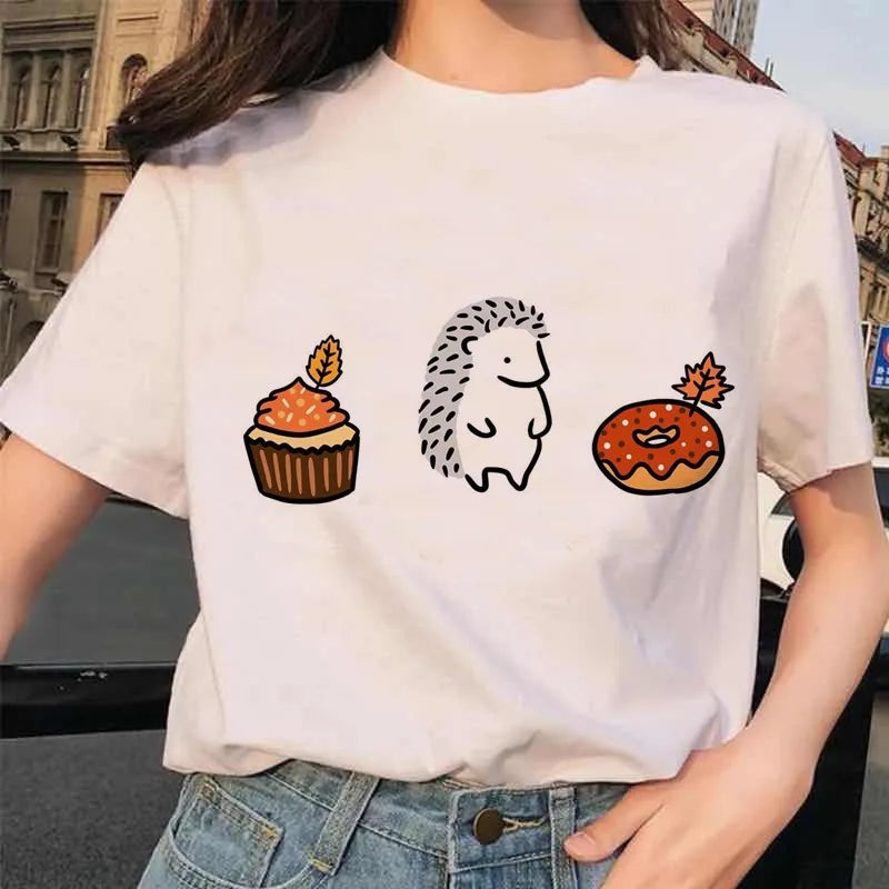 T-Shirts med igelkottar (Vuxen)