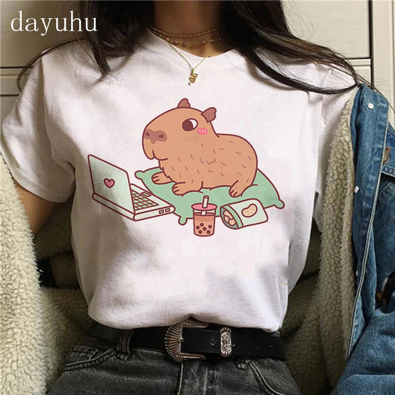 Capybara T-Shirts (Olika typer)
