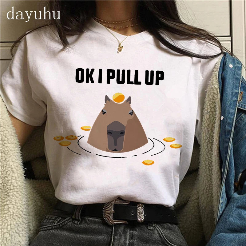 Capybara T-Shirts (Olika typer)