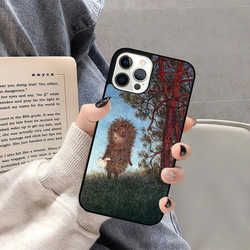 iPhone skal - Med igelkottar!