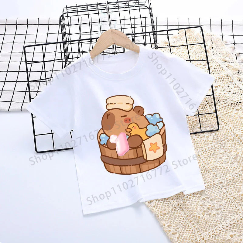 Kapybara, T-Shirt (Barn)