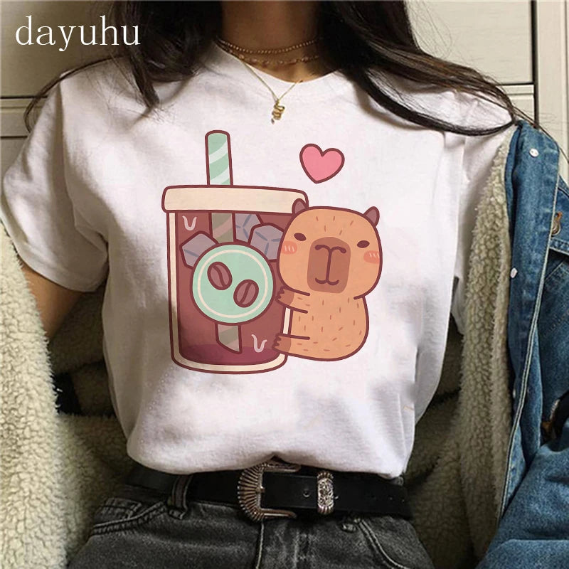 Capybara T-Shirts (Olika typer)