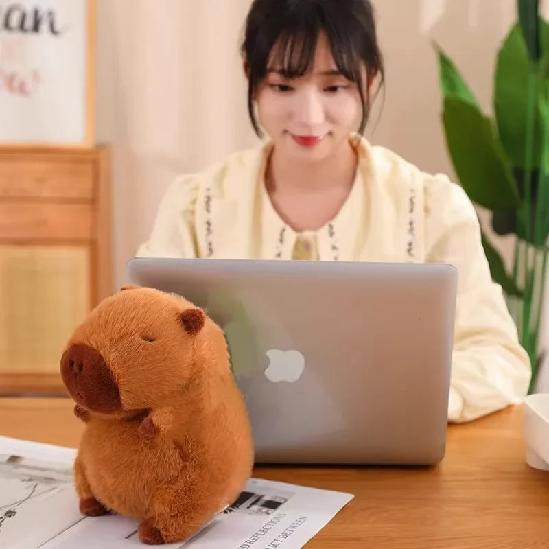 Söt Kapybara gosedjur, 20-30 cm