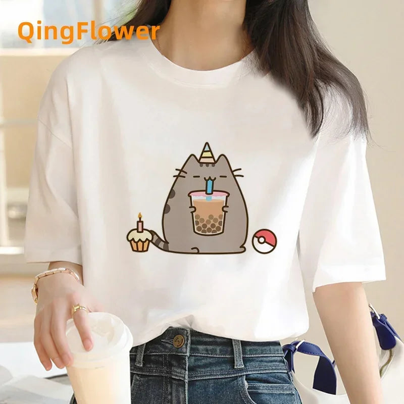 Pusheen Katt, T-Shirts
