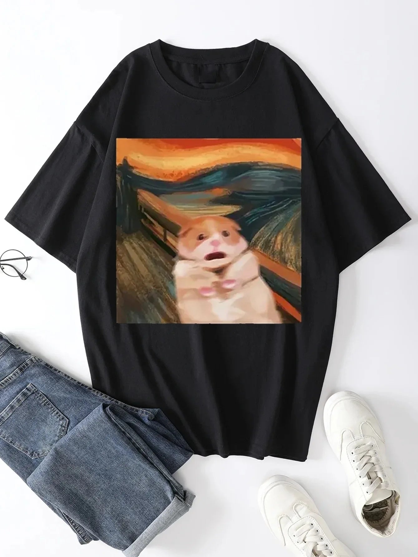 Hamster, "Skriet". T-shirt