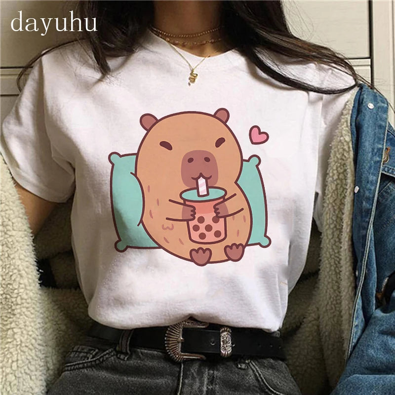 Capybara T-Shirts (Olika typer)