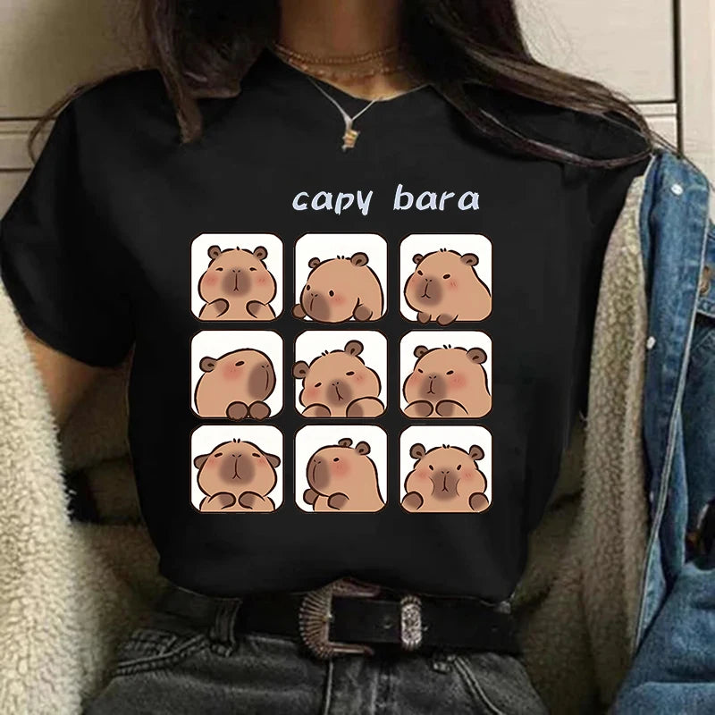 Capybara T-Shirts (Olika typer)