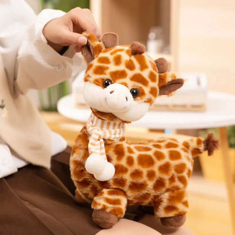 Giraff med halsduk (Olika storlekar)