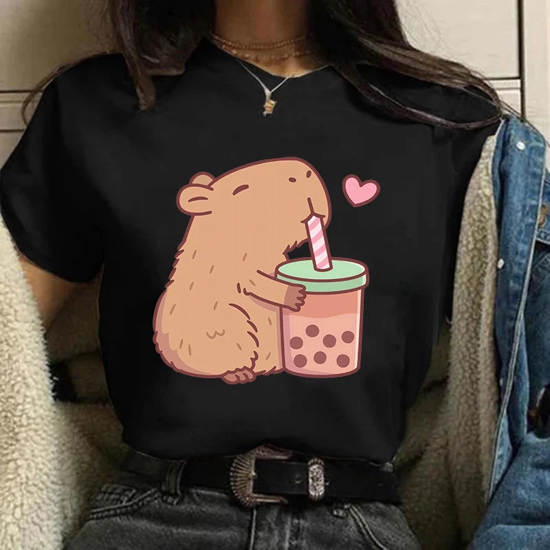 Capybara T-Shirts (Olika typer)