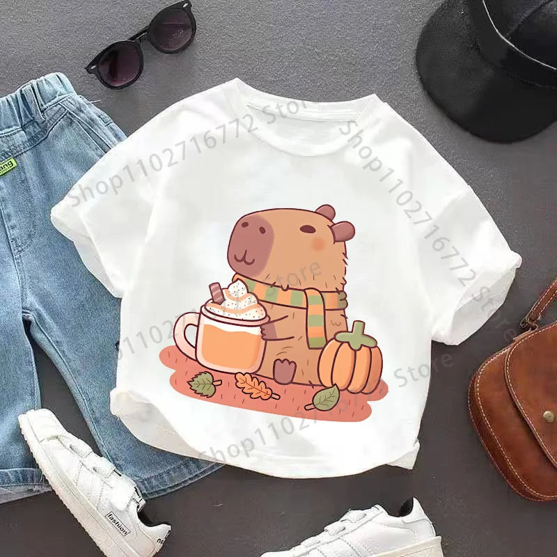 Kapybara, T-Shirt (Barn)