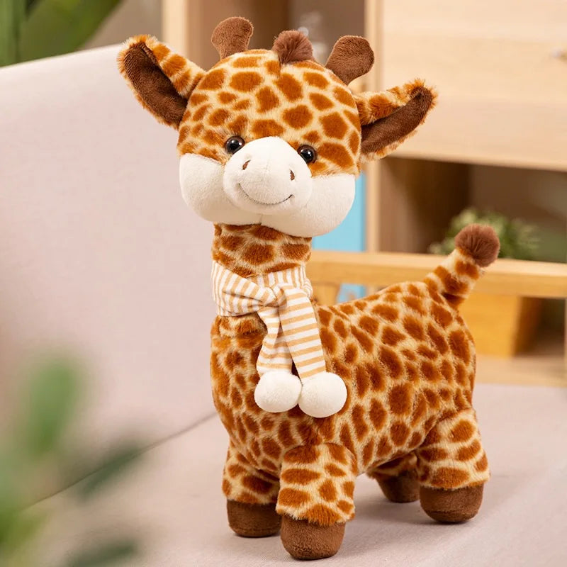 Giraff med halsduk (Olika storlekar)
