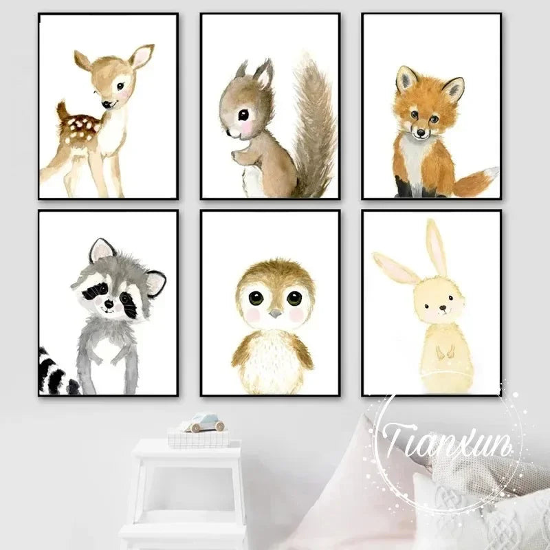 Tavlor - Massor av olika djur