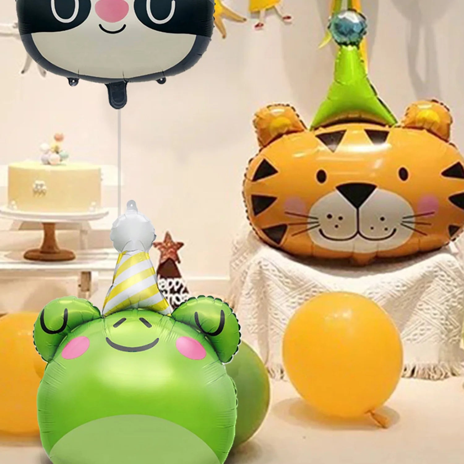 Djurballonger för fest (x2 pack)