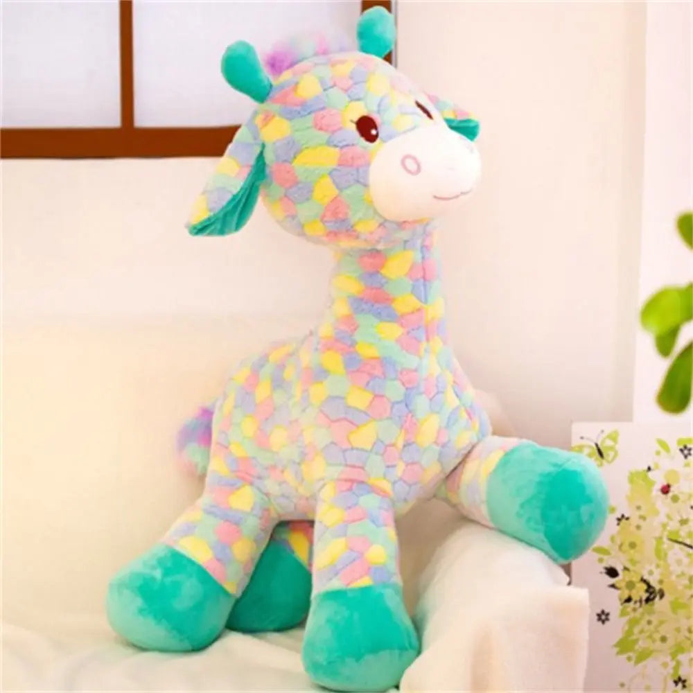 Färgglad Giraff