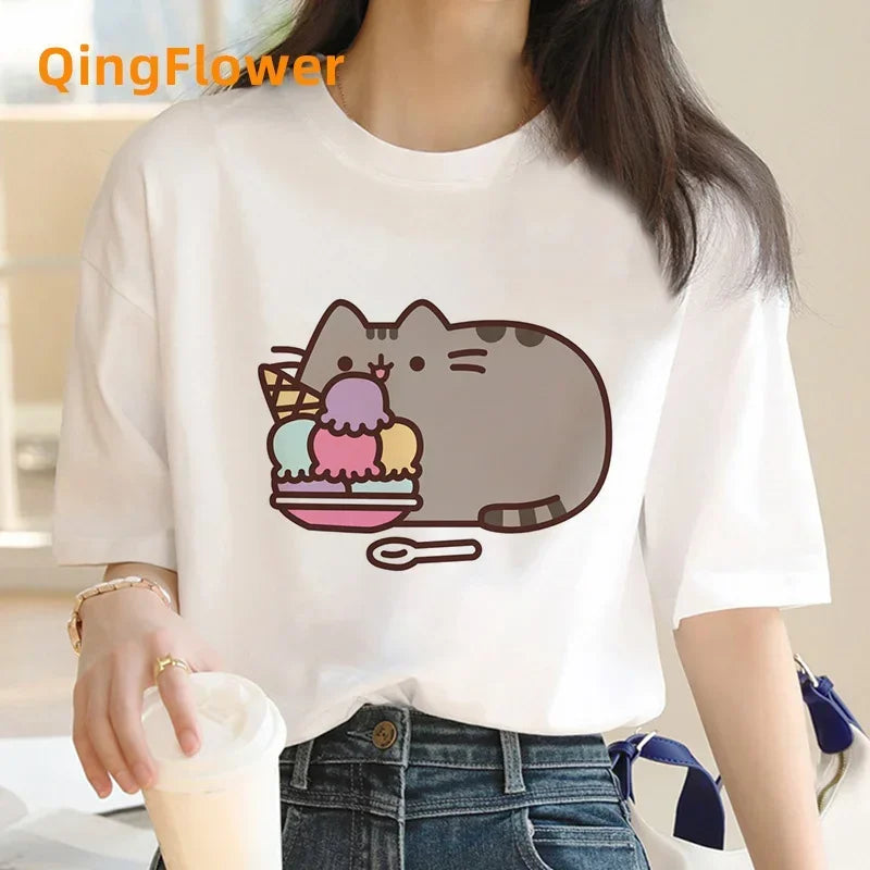 Pusheen Katt, T-Shirts