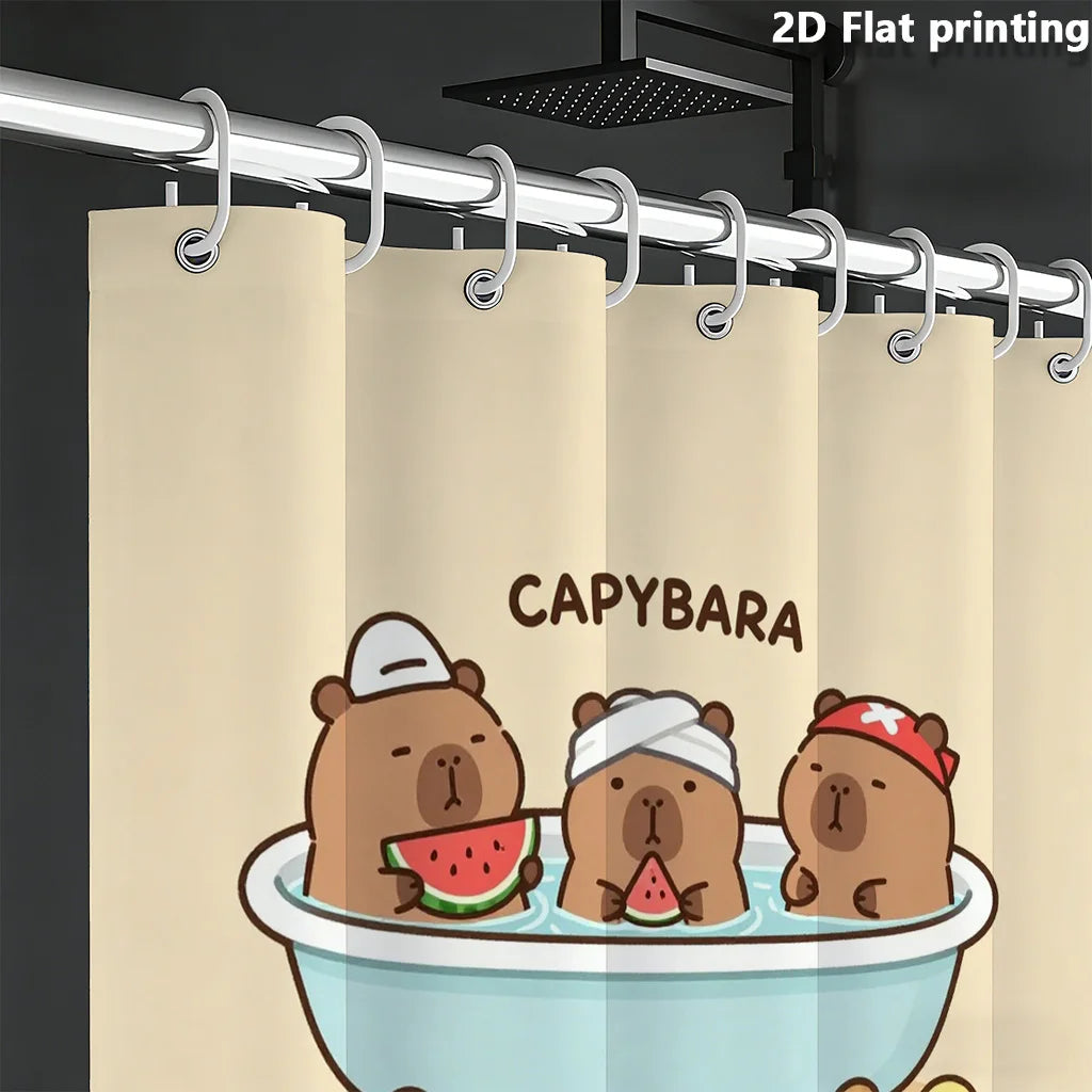 Capybara, Duschdraperi