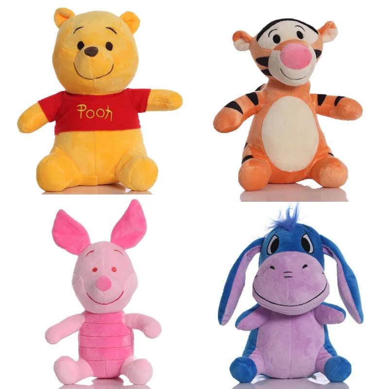 Nalle Puh gosedjur (4 vänner)