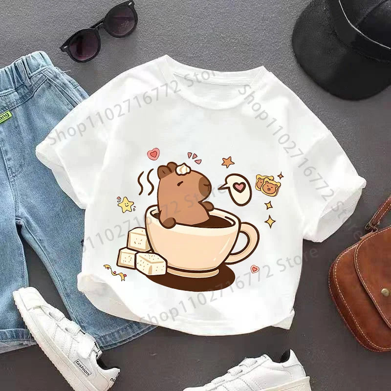 Kapybara, T-Shirt (Barn)