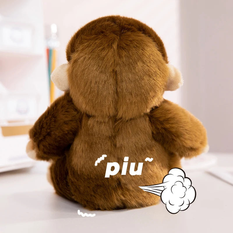 Apa med stora ögon