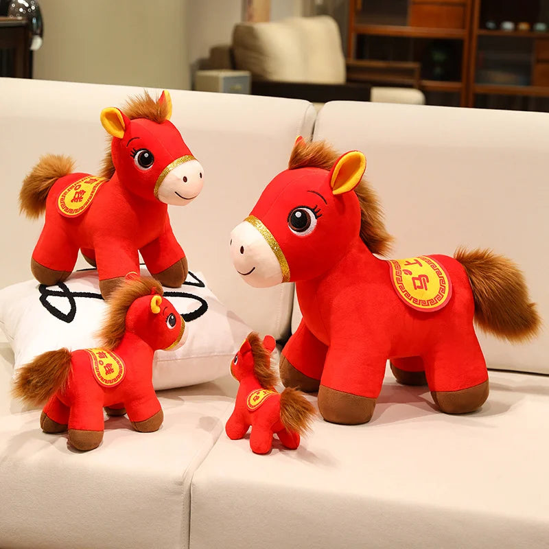 Red Lucky Horse