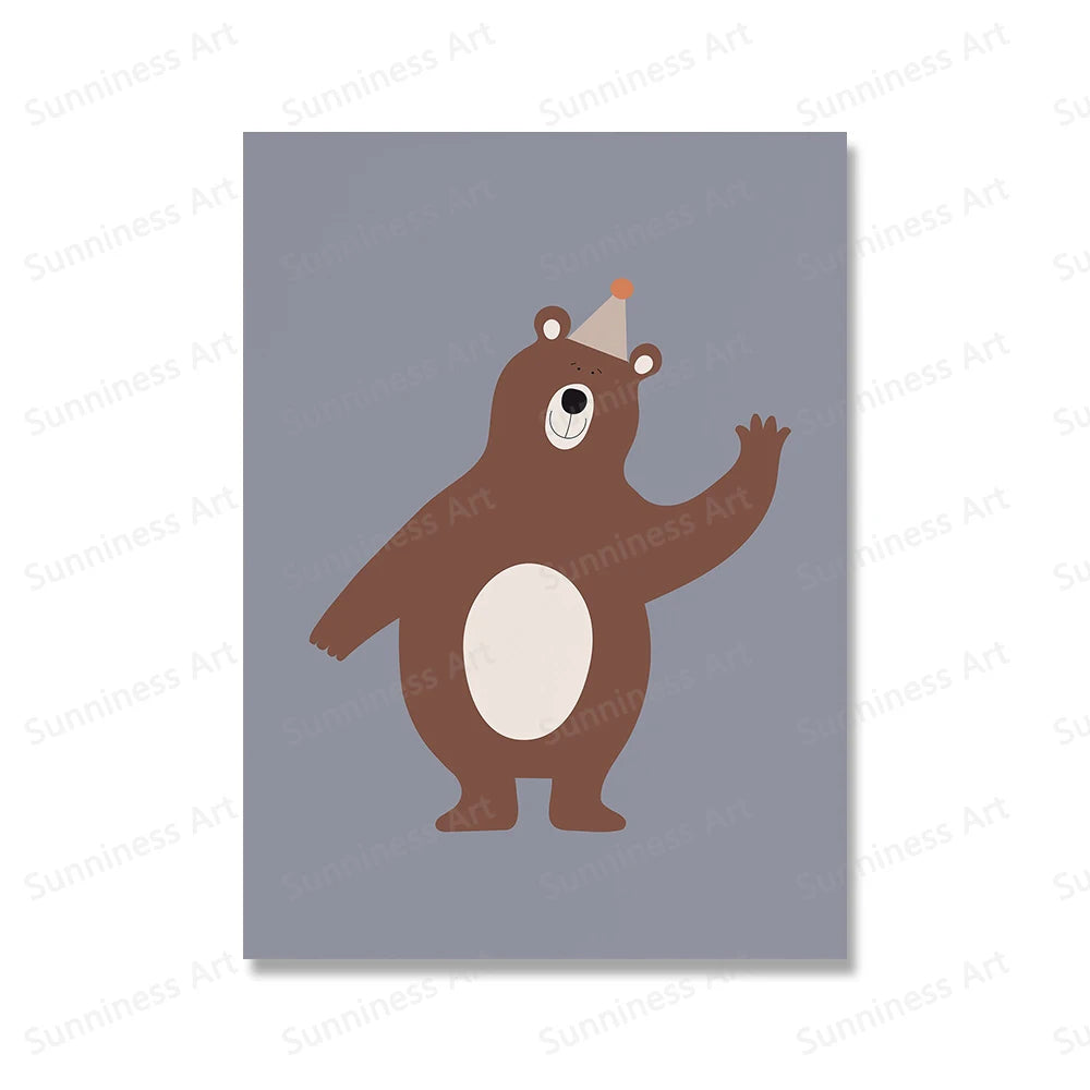 Svenska skogsdjur - Tavlor