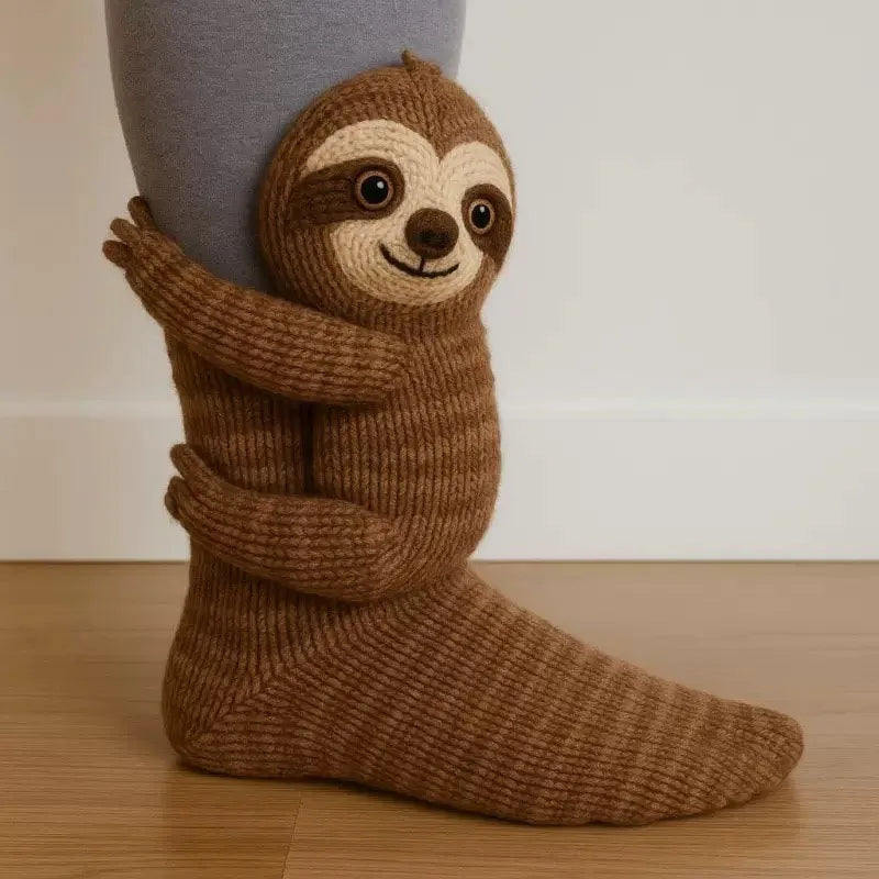 Panda - Stickade sockar