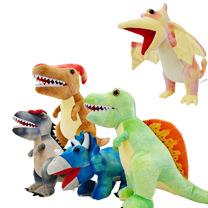 Mixade dinosaurier, Plysch