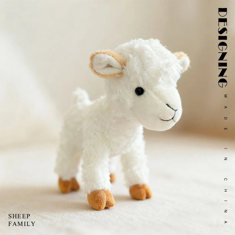 Fluffiga lamm & alpackor (25 cm)
