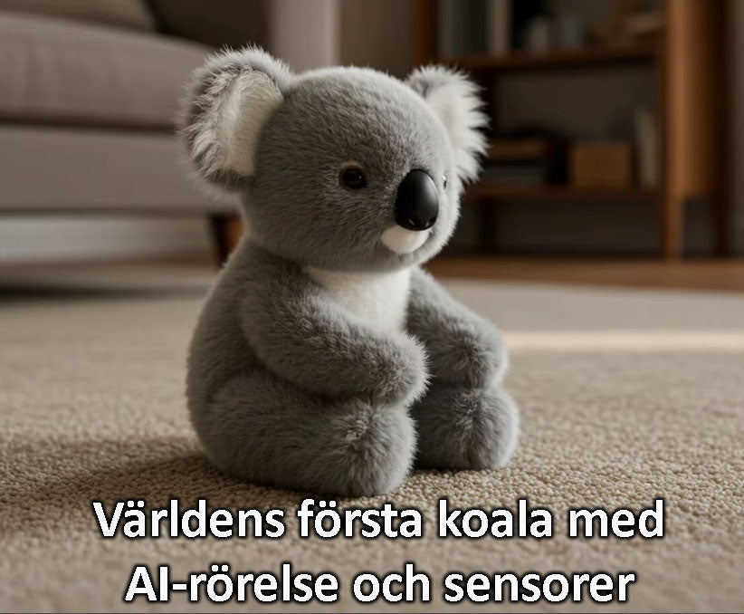 Koalabjörn med AI-rörelser