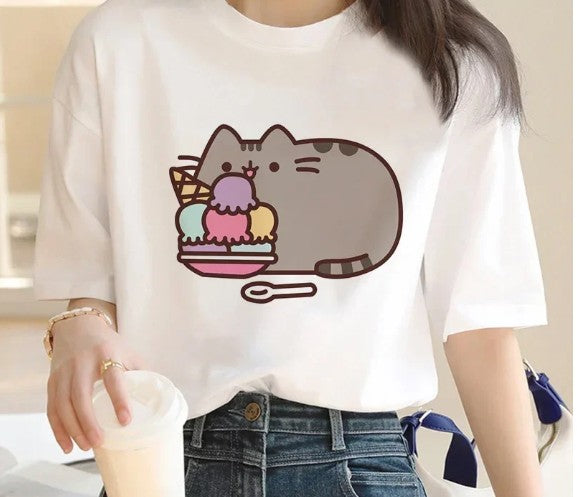 Pusheen Katt, T-Shirts